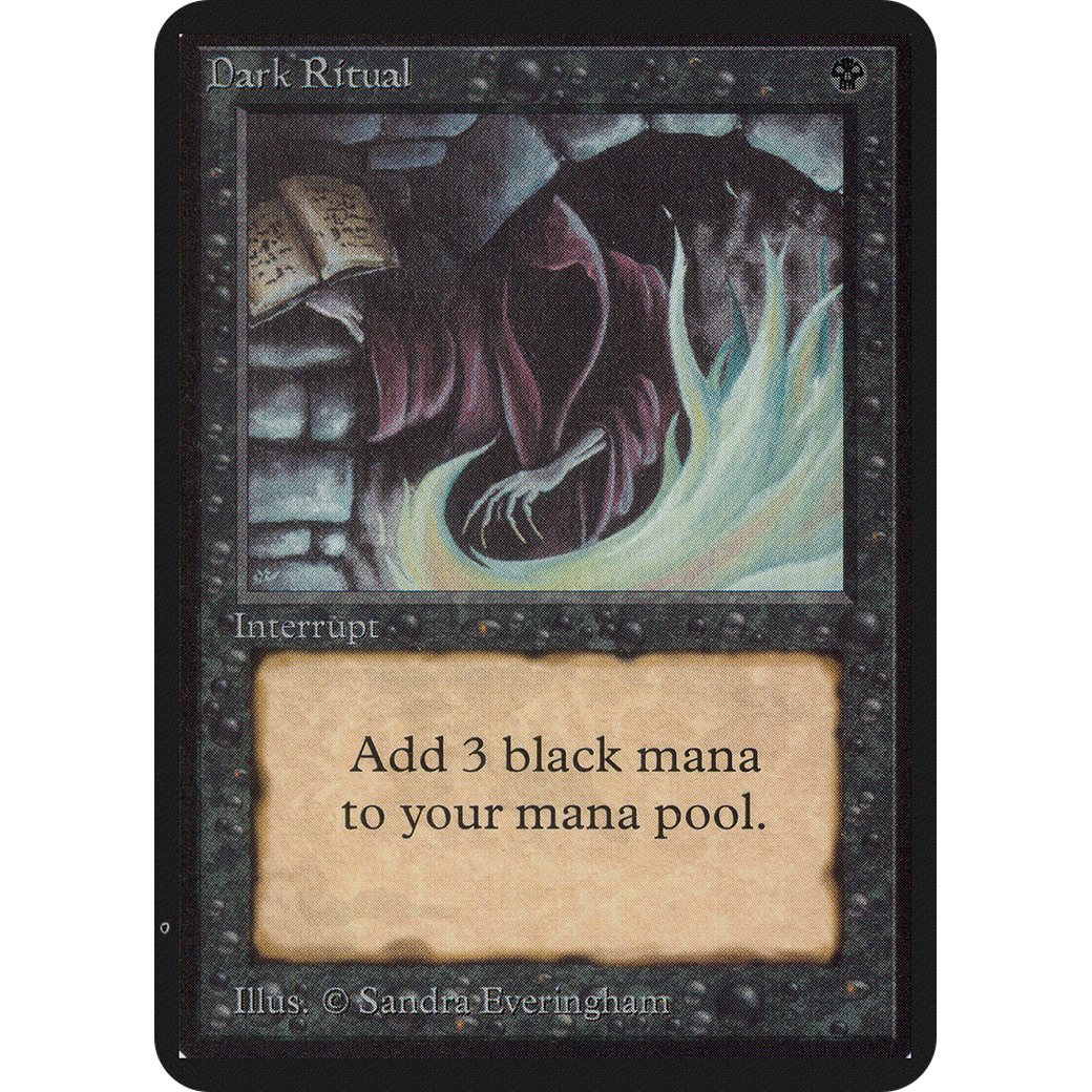 Dark Ritual (LEA-) - Limited Edition Alpha