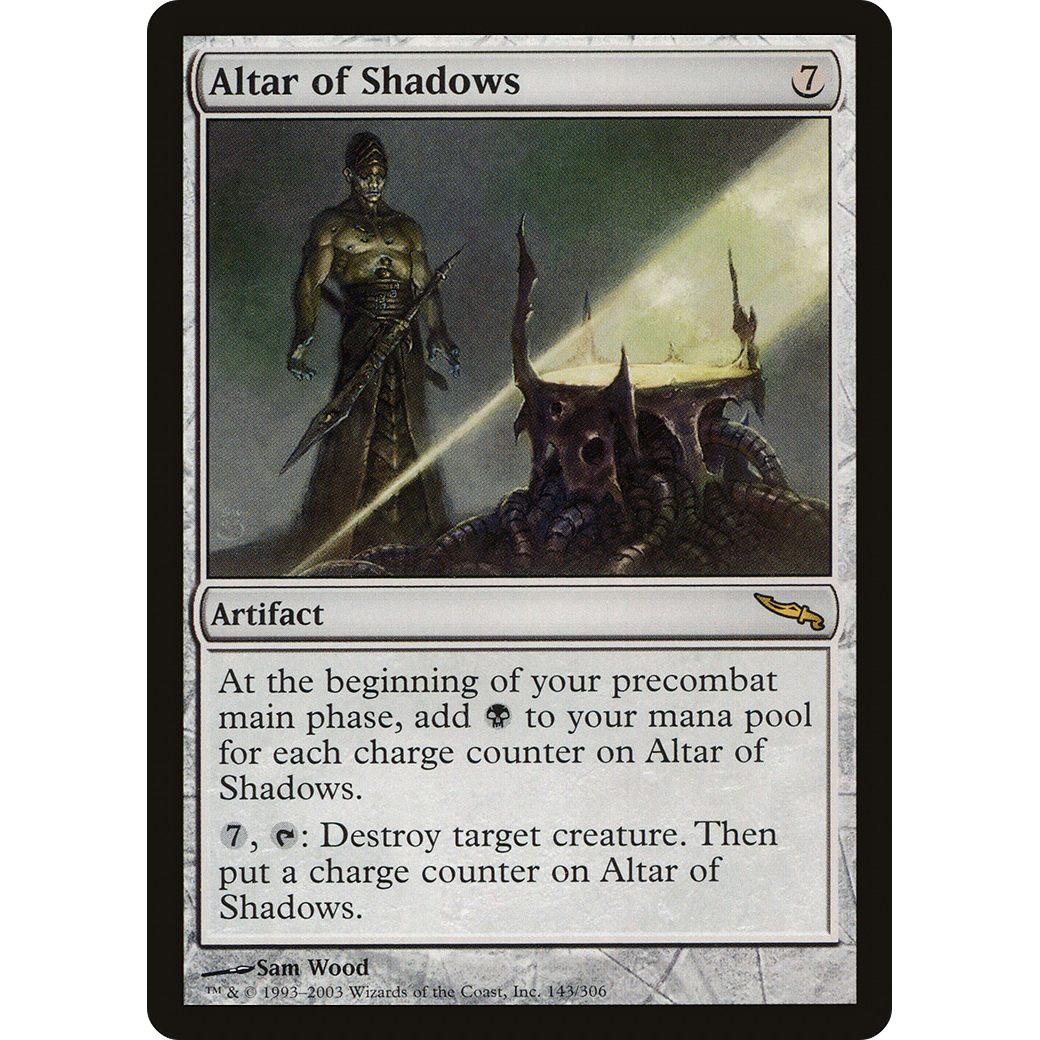 Altar of Shadows (MRD-143) - Mirrodin Foil