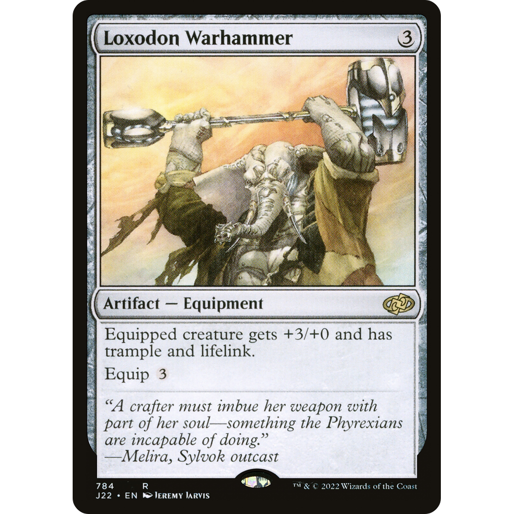 Loxodon Warhammer (J22-784) - Jumpstart 2022
