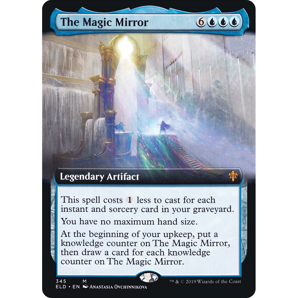The Magic Mirror (Extended Art) (ELD-345) - Throne of Eldraine: (Extended Art) Foil