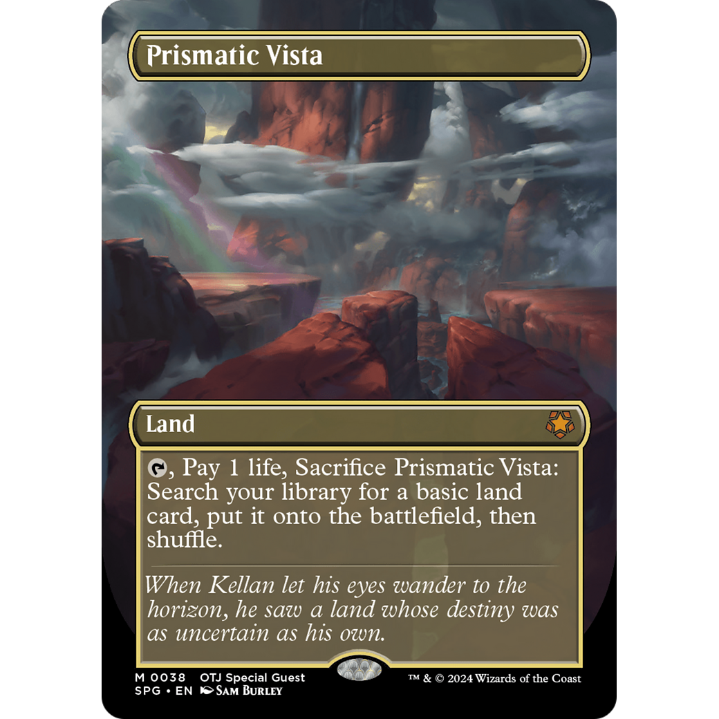 Prismatic Vista (Borderless) (SPG-038) - Special Guests (Borderless) Foil