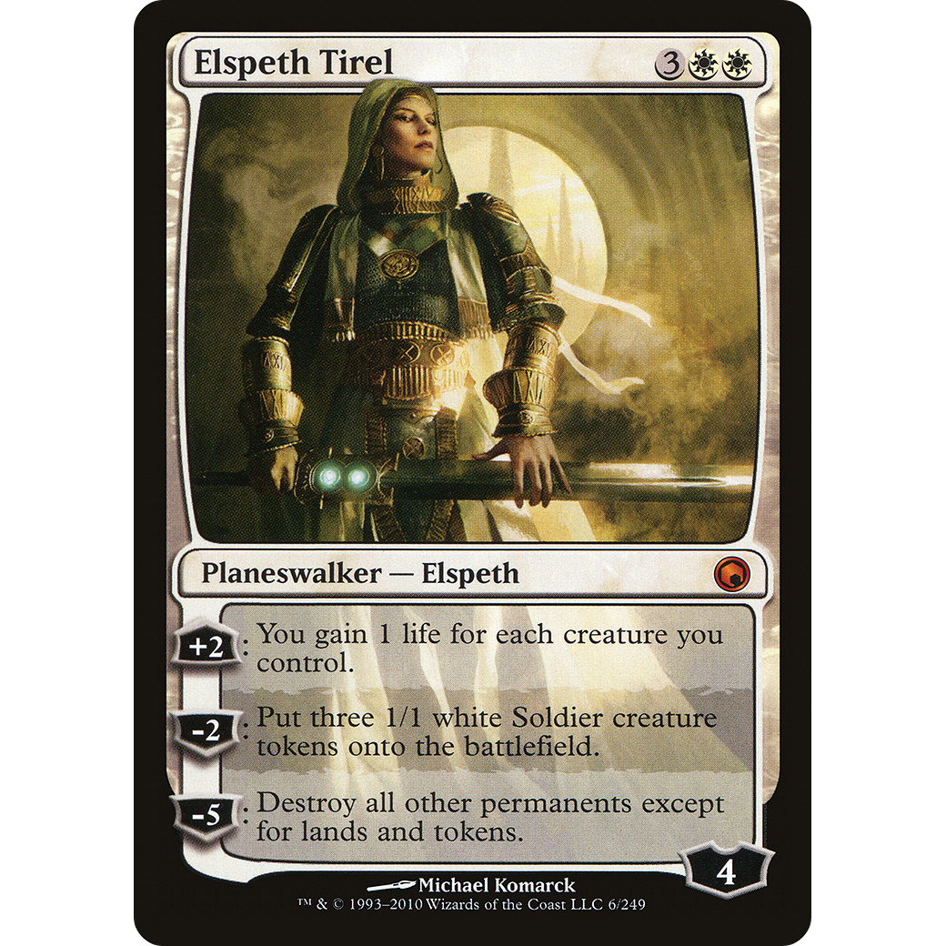Elspeth Tirel (SOM-006) - Scars of Mirrodin