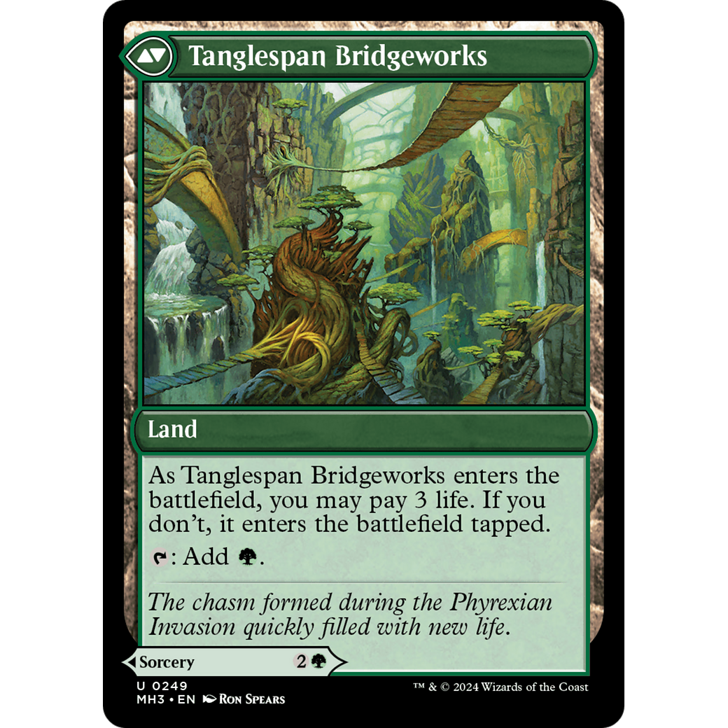 Bridgeworks Battle // Tanglespan Bridgeworks (MH3-249) - Modern Horizons 3