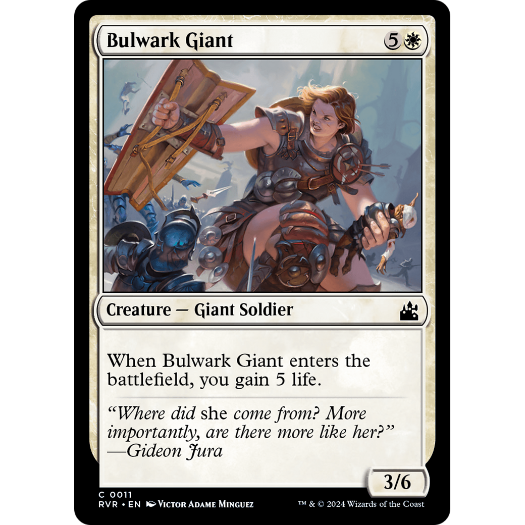 Bulwark Giant (RVR-011) - Ravnica Remastered Foil