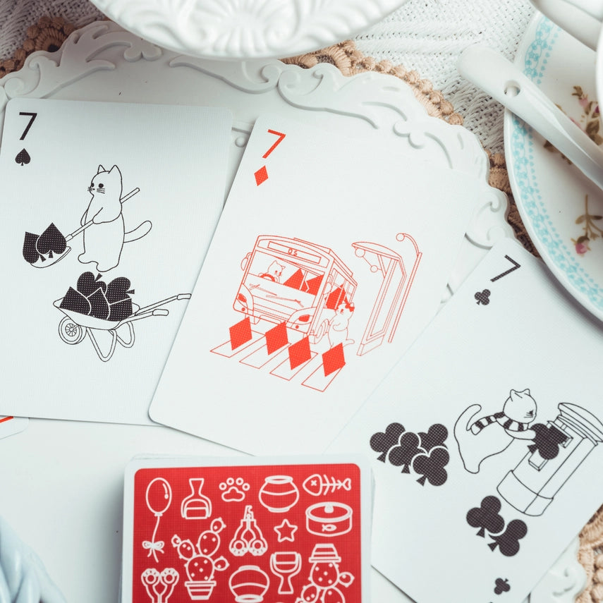 The Cat's Diary Playing Cards