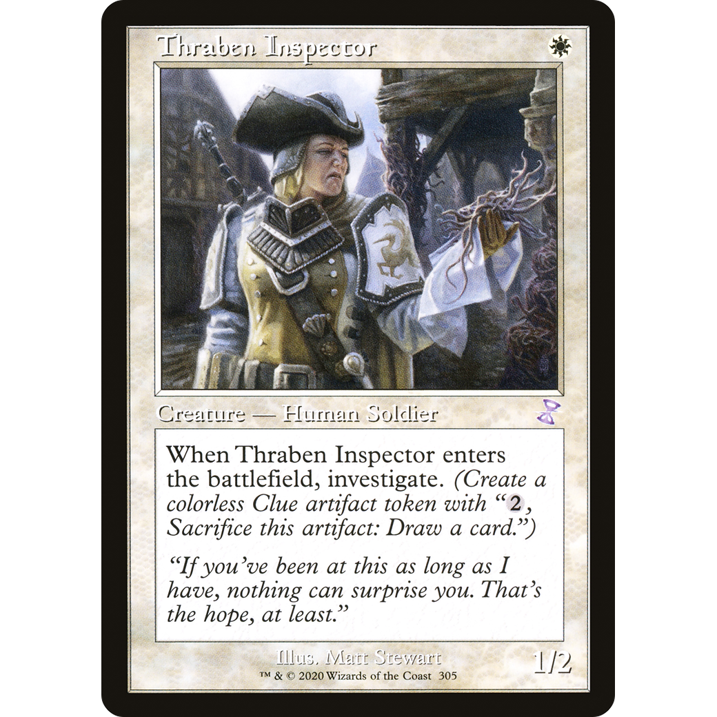 Thraben Inspector (TSR-305) - Time Spiral Remastered