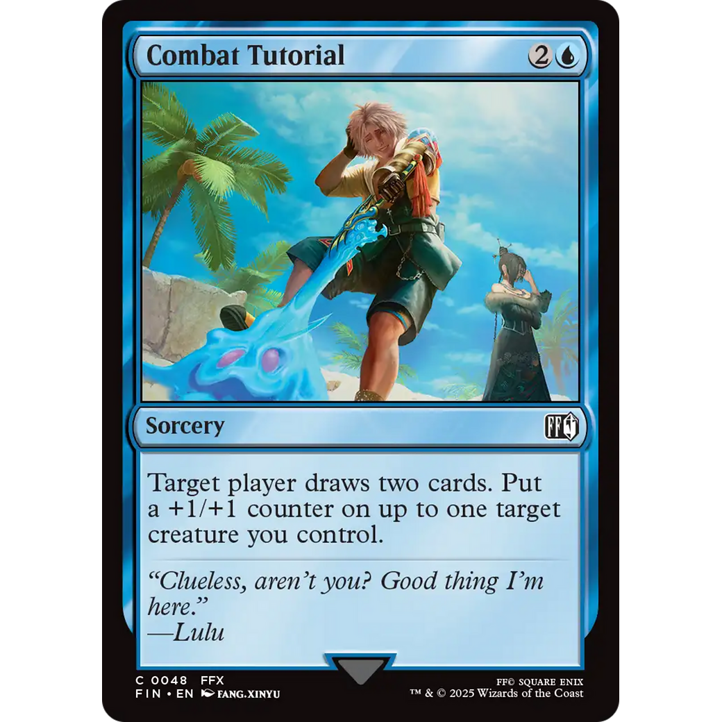 Combat Tutorial (FIN-048) - FINAL FANTASY Foil