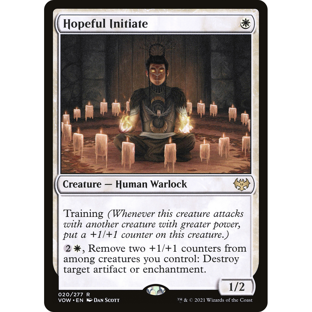 Hopeful Initiate (VOW-020) - Innistrad: Crimson Vow