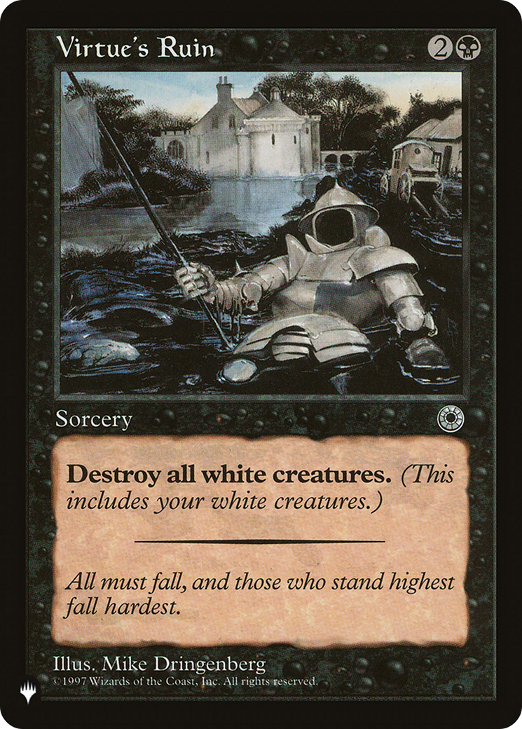 Virtue's Ruin (LIST-) - The List