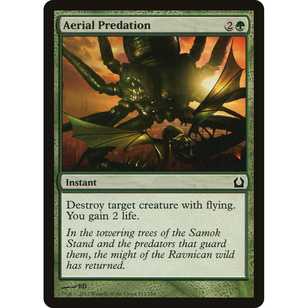 Aerial Predation (RTR-113) - Return to Ravnica Foil