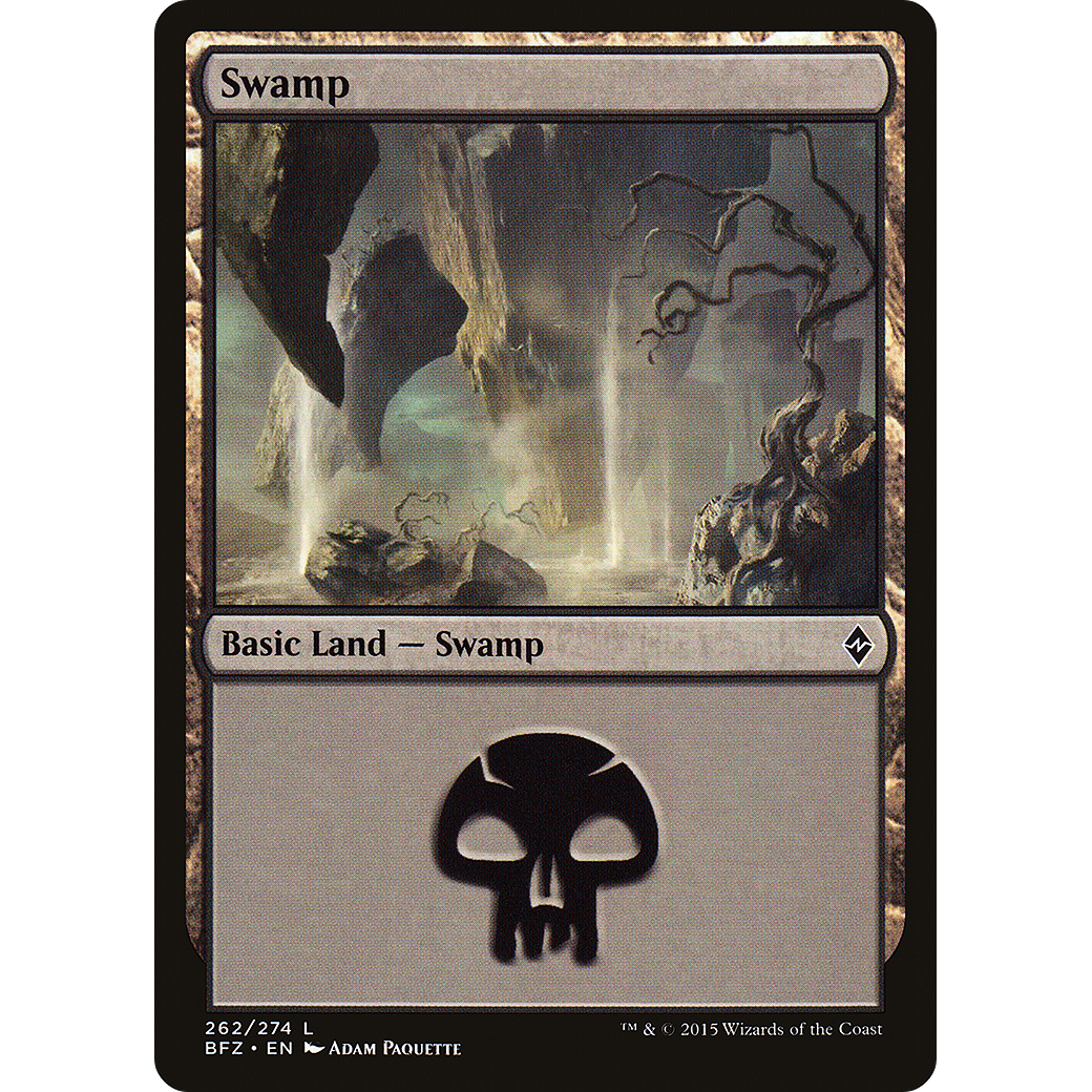 Swamp (262) (BFZ-262) - Battle for Zendikar