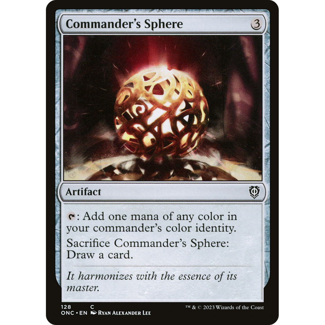 Commander's Sphere (ONC-128) - Phyrexia: All Will Be One Commander