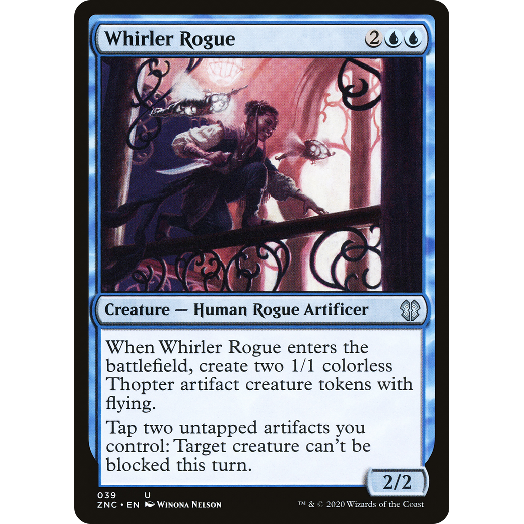 Whirler Rogue (ZNC-039) - Zendikar Rising Commander