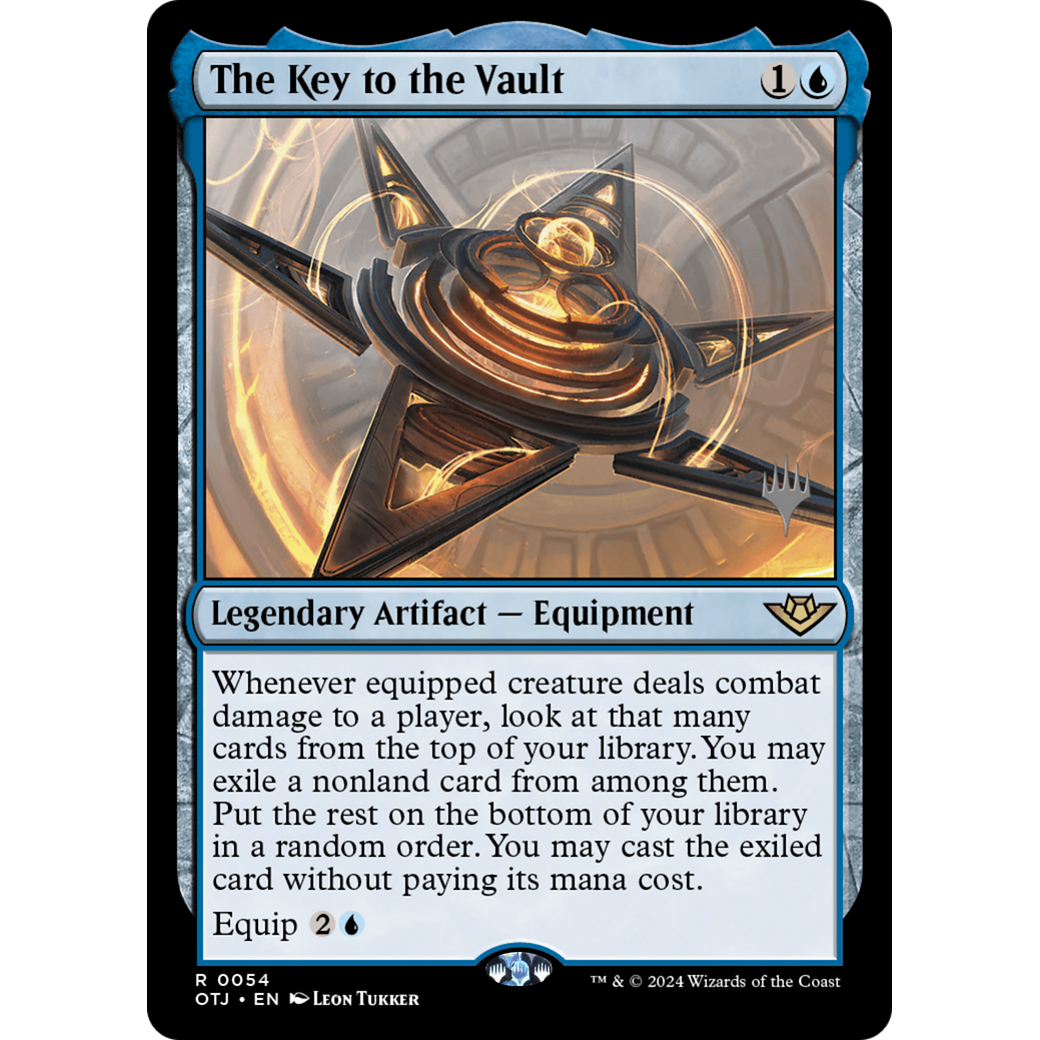 The Key to the Vault (PPOTJ-54P) - Outlaws of Thunder Junction Promos