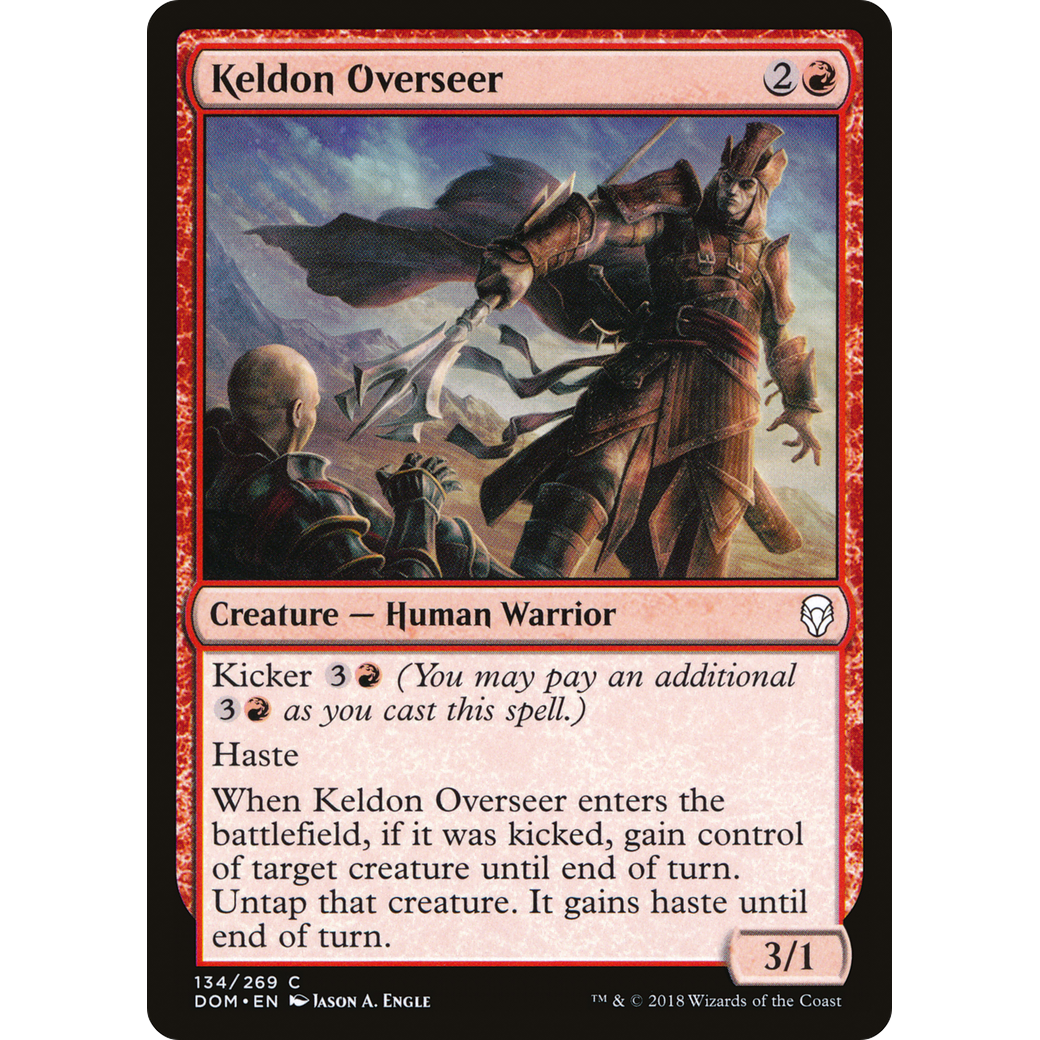 Keldon Overseer (DOM-134) - Dominaria