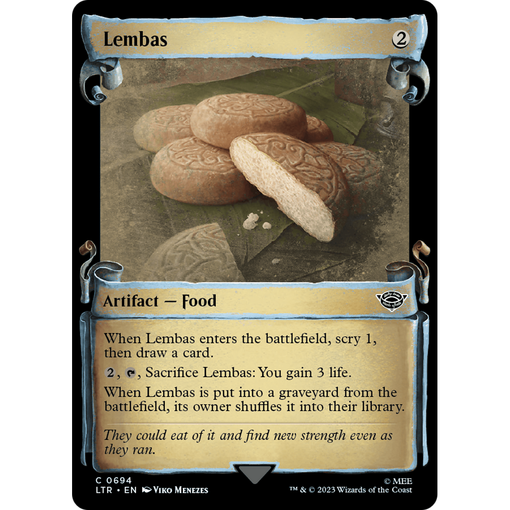 Lembas (LTR-694) - The Lord of the Rings: Tales of Middle-earth: (Showcase) Foil