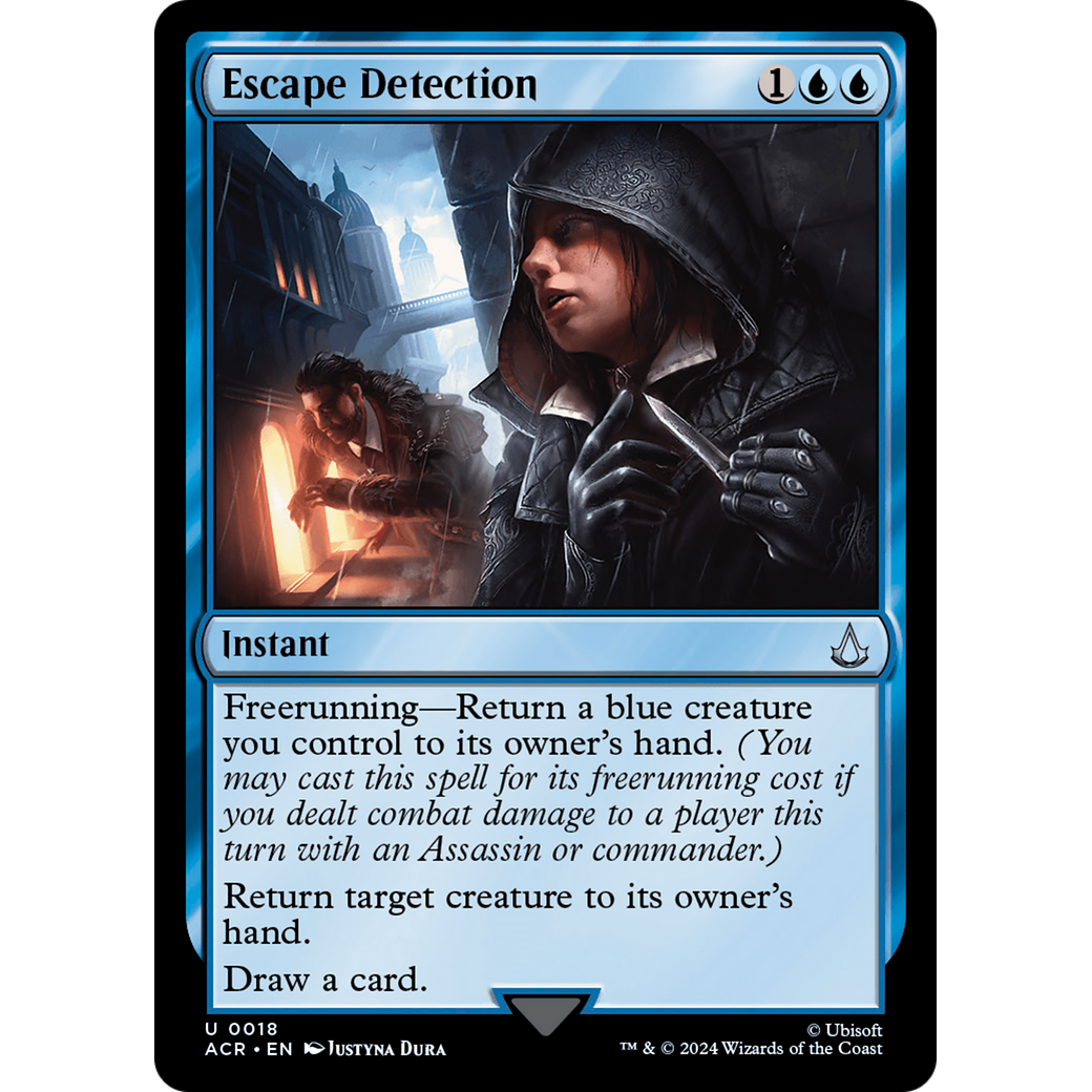 Escape Detection (ACR-018) - Assassin's Creed Foil