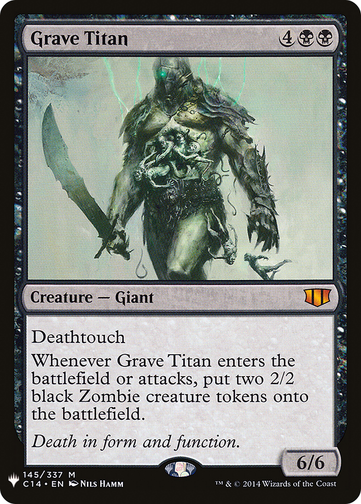 Grave Titan (LIST-145) - The List