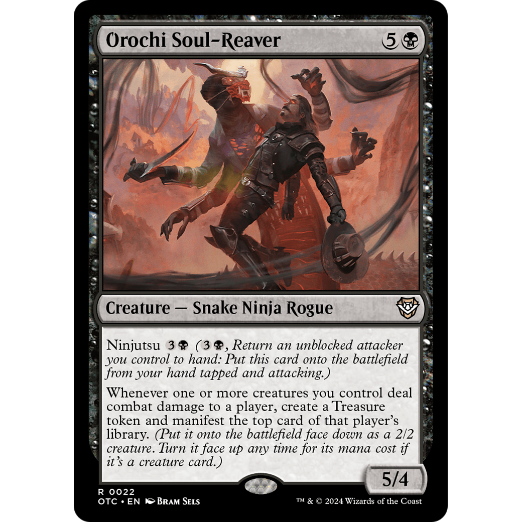 Orochi Soul-Reaver (OTC-022) - Outlaws of Thunder Junction Commander