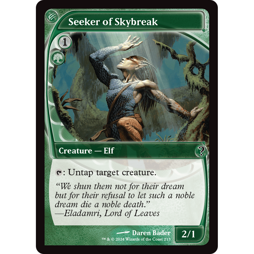 Seeker of Skybreak (Future Sight) (MB2-213) - Mystery Booster 2 Foil