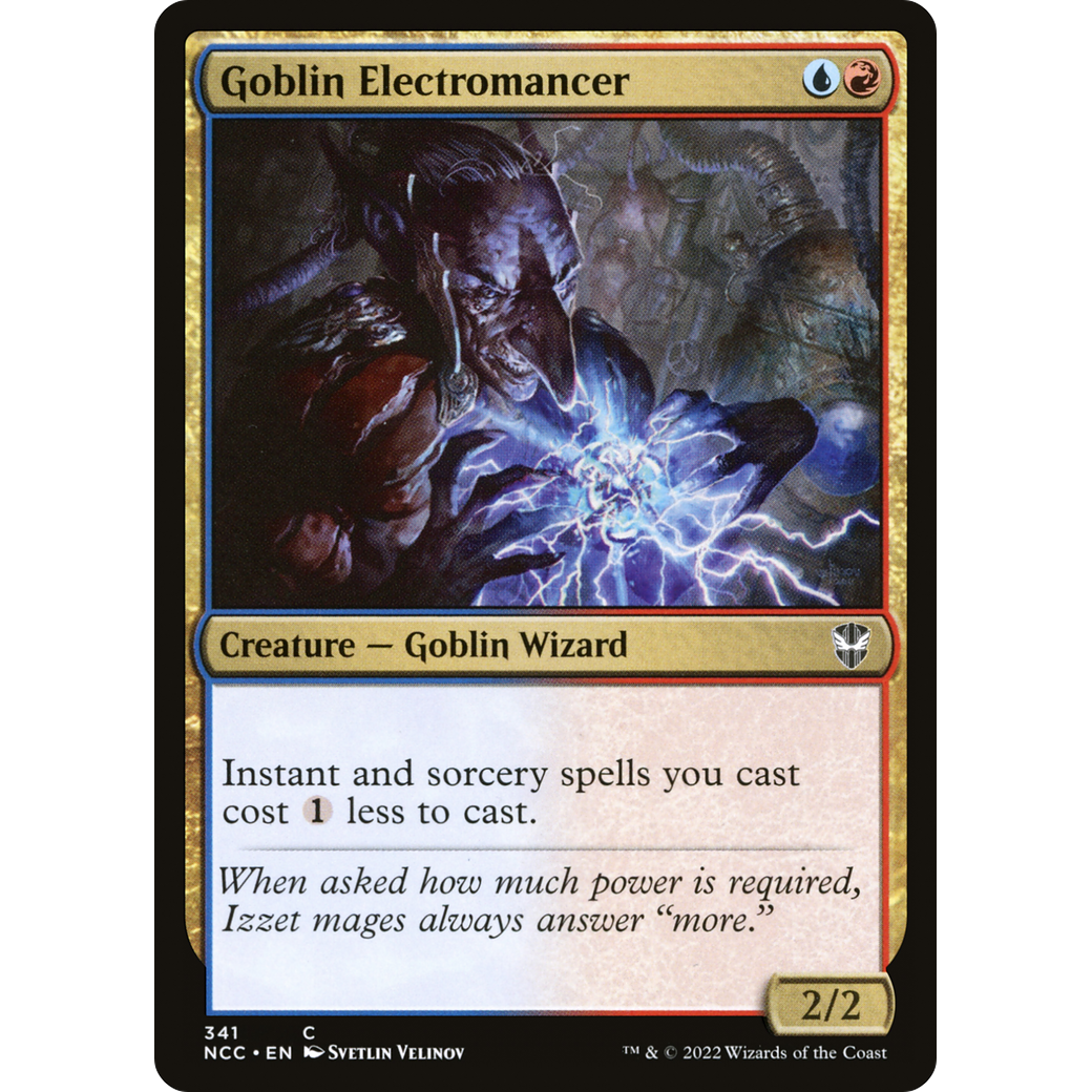 Goblin Electromancer (NCC-341) - New Capenna Commander