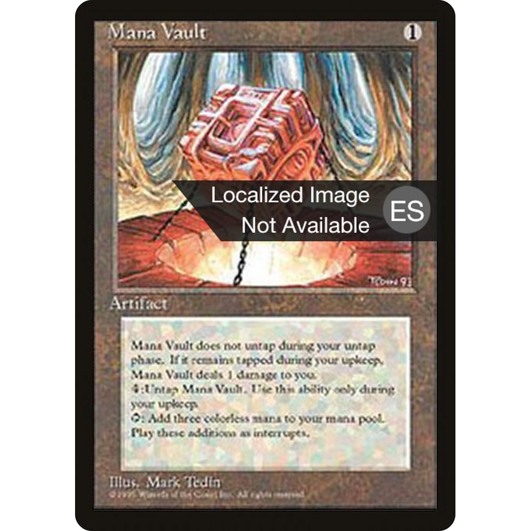 Mana Vault (4BB-352) - Fourth Edition Foreign Black Border
