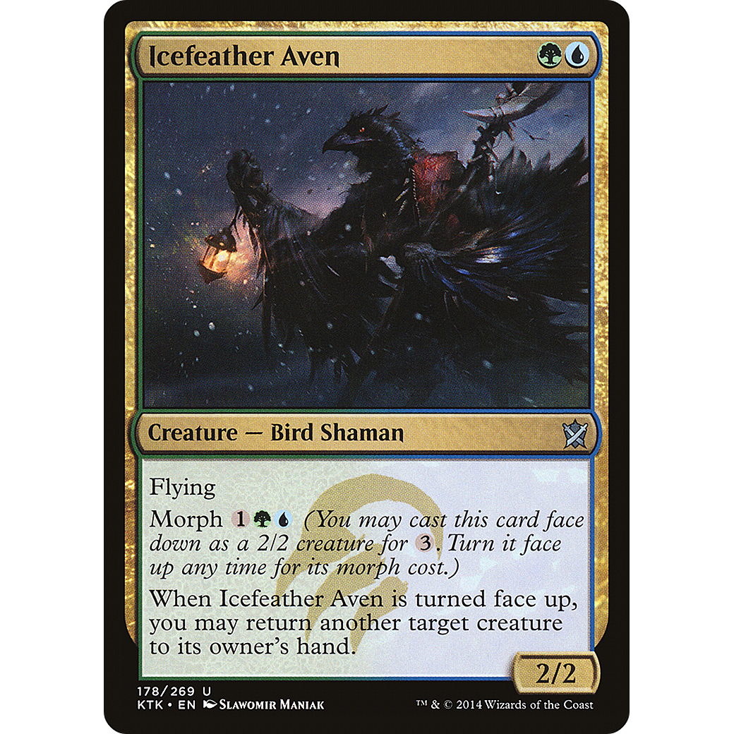 Icefeather Aven (KTK-178) - Khans of Tarkir