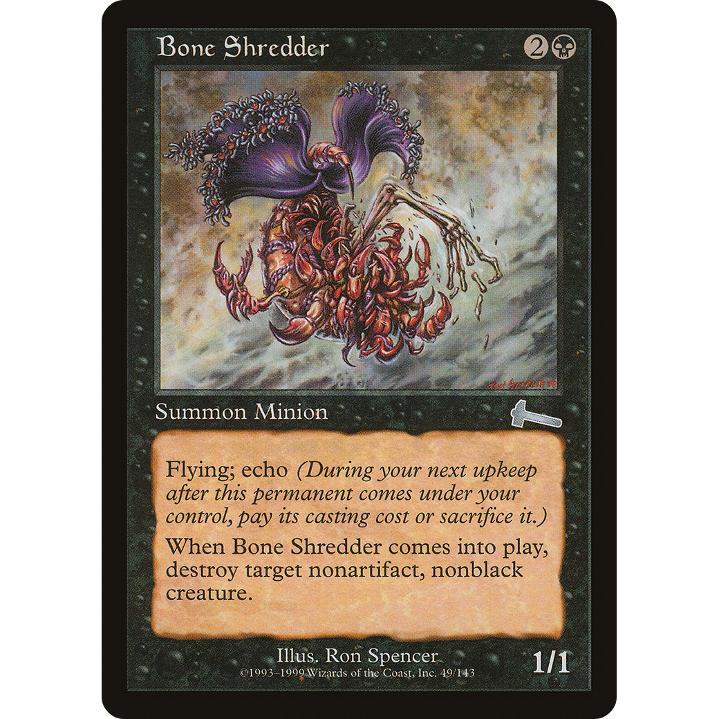 Bone Shredder (ULG-049) - Urza's Legacy Foil