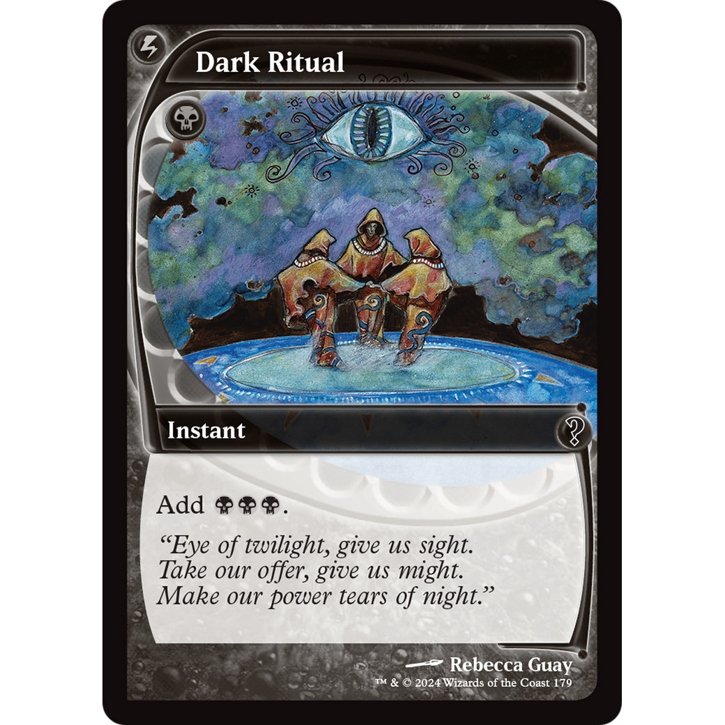Dark Ritual (Future Sight) (MB2-179) - Mystery Booster 2 Foil