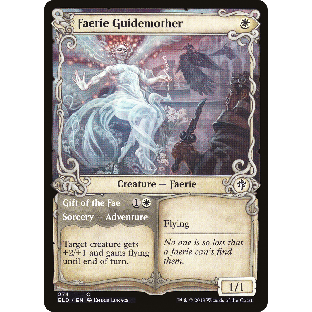 Faerie Guidemother (Showcase) (ELD-274) - Throne of Eldraine: (Showcase) Foil