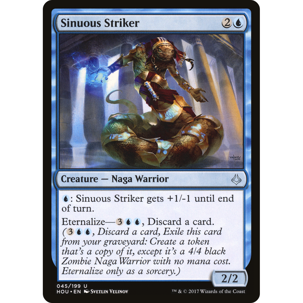 Sinuous Striker (HOU-045) - Hour of Devastation Foil