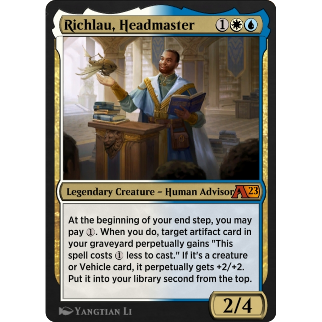 Richlau, Headmaster (YBRO-023) - Alchemy: The Brothers' War