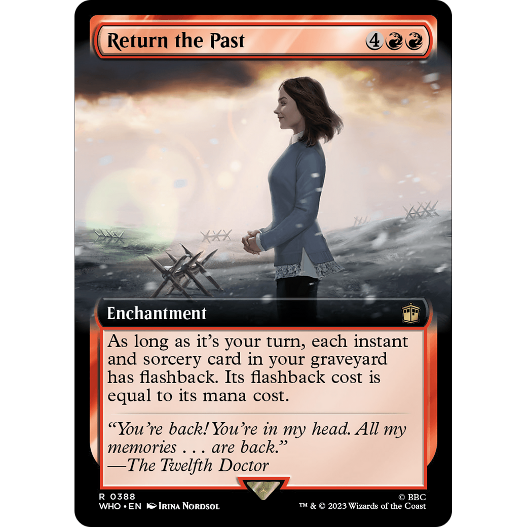 Return the Past (Extended Art) (WHO-388) - Doctor Who: (Extended Art)