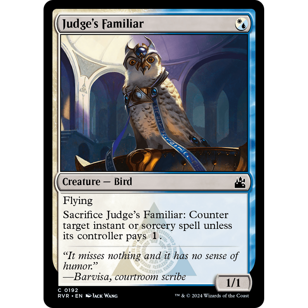 Judge's Familiar (RVR-192) - Ravnica Remastered