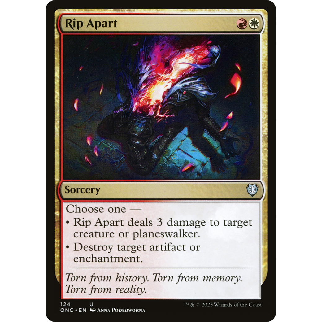 Rip Apart (ONC-124) - Phyrexia: All Will Be One Commander