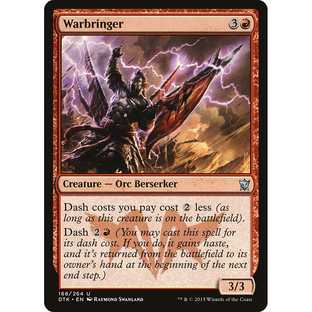Warbringer (DTK-168) - Dragons of Tarkir