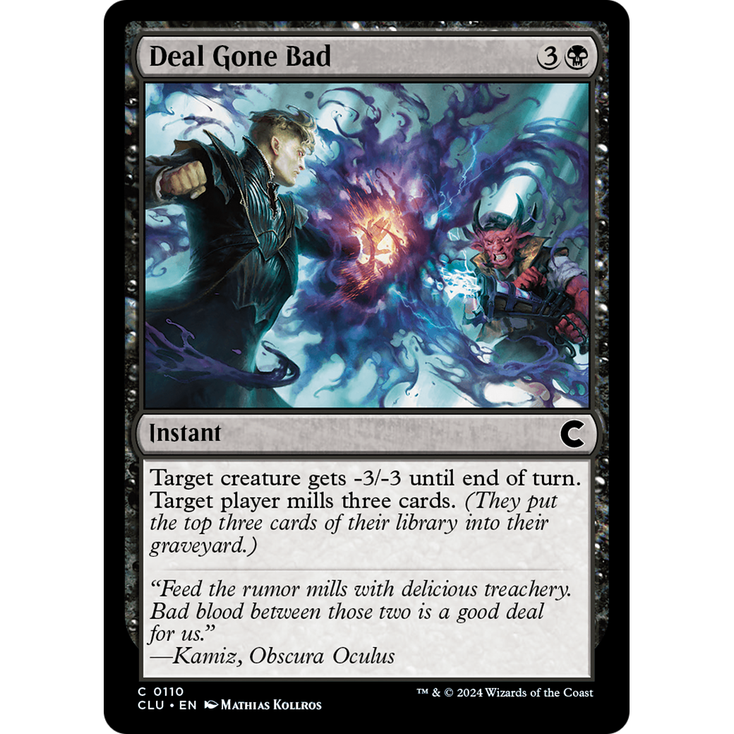 Deal Gone Bad (CLU-110) - Ravnica: Clue Edition