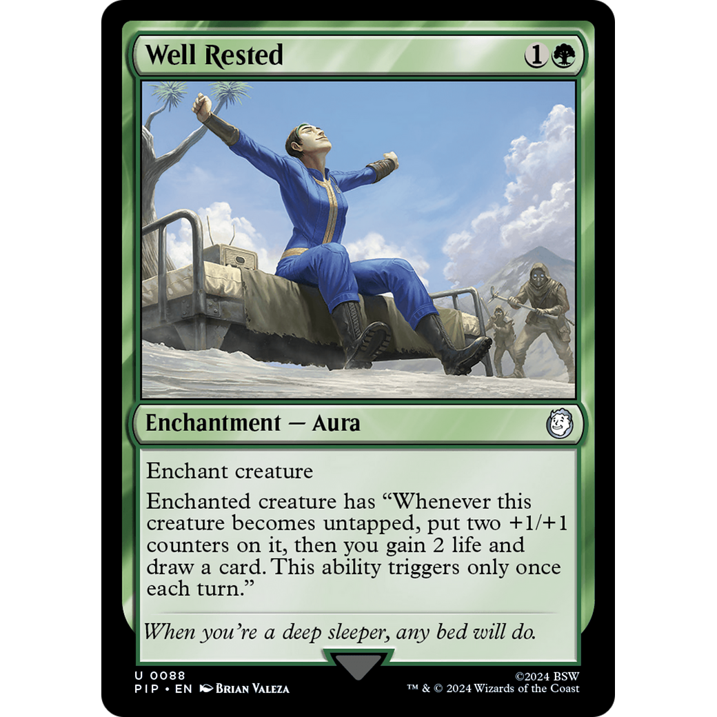 Well Rested (PIP-088) - Fallout Foil