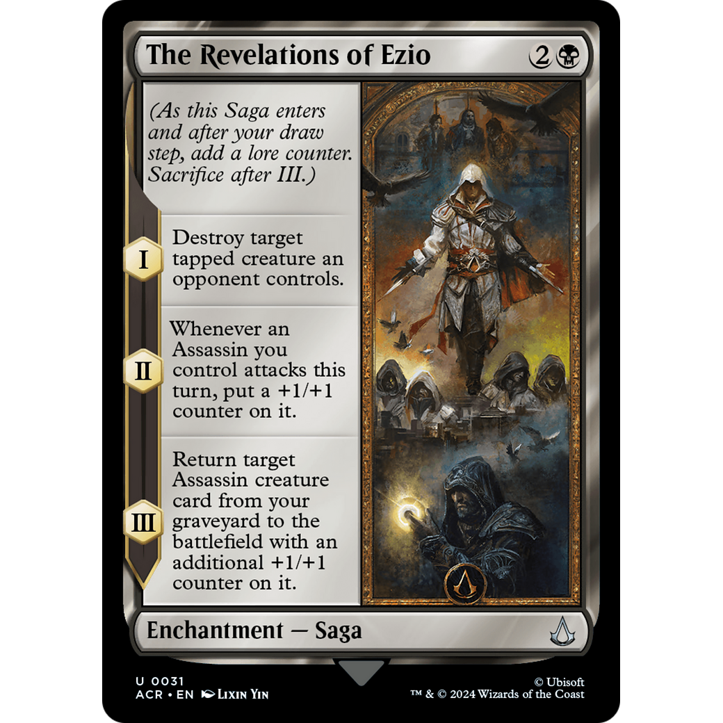 The Revelations of Ezio (ACR-031) - Assassin's Creed