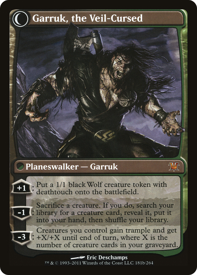 Garruk Relentless (LIST-181) - The List: (Double Faced Transform)