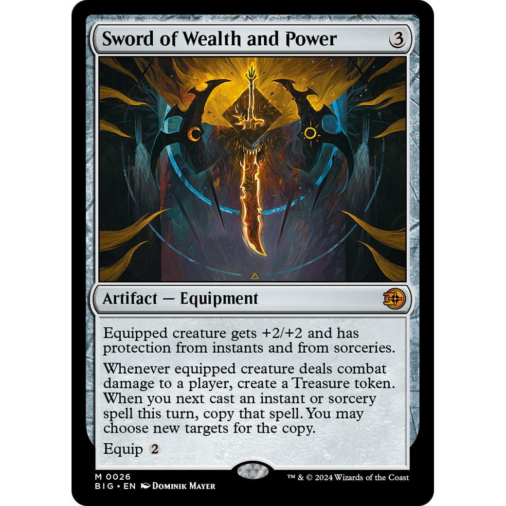 Sword of Wealth and Power (BIG-026) - The Big Score