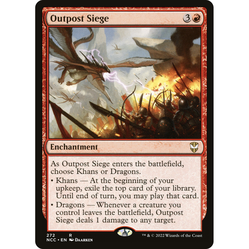 Outpost Siege (NCC-272) - New Capenna Commander