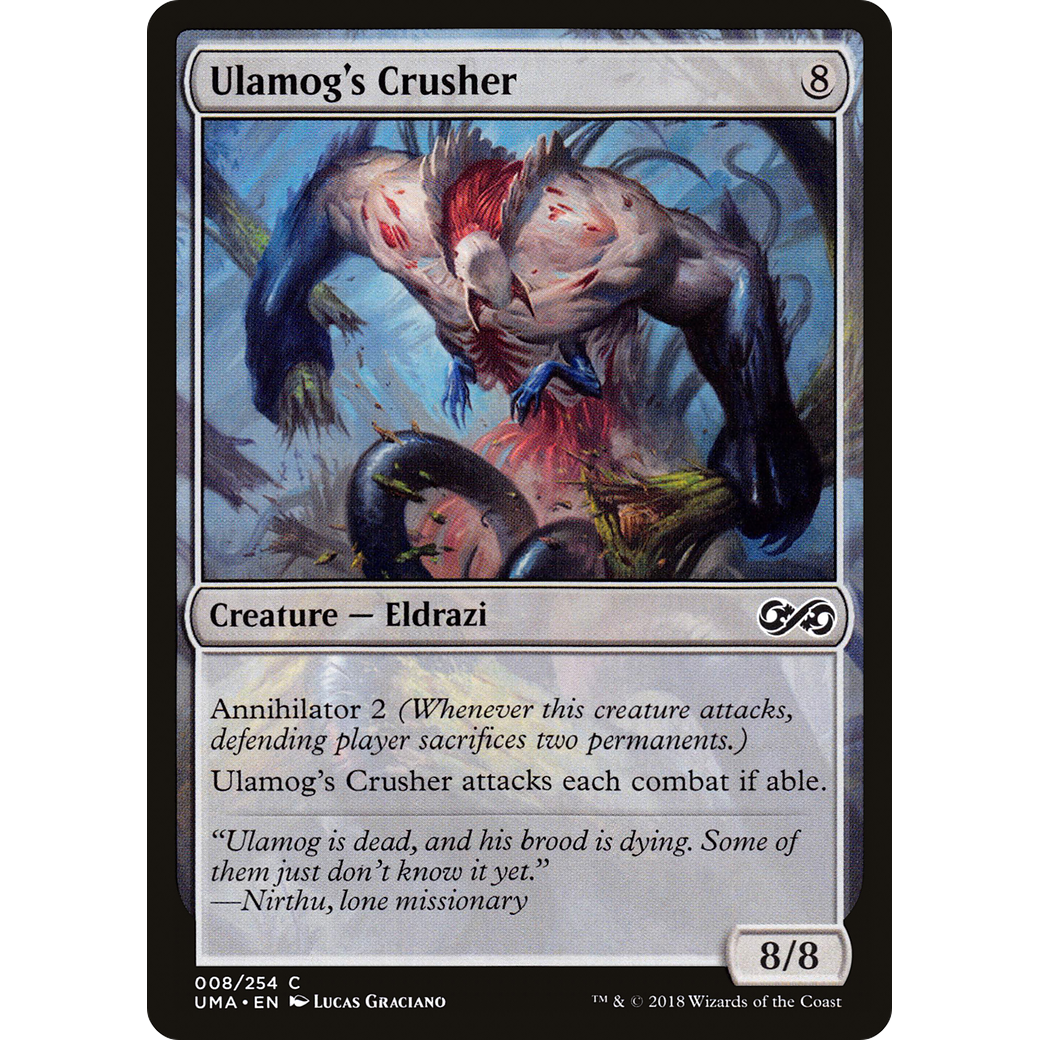 Ulamog's Crusher (UMA-008) - Ultimate Masters