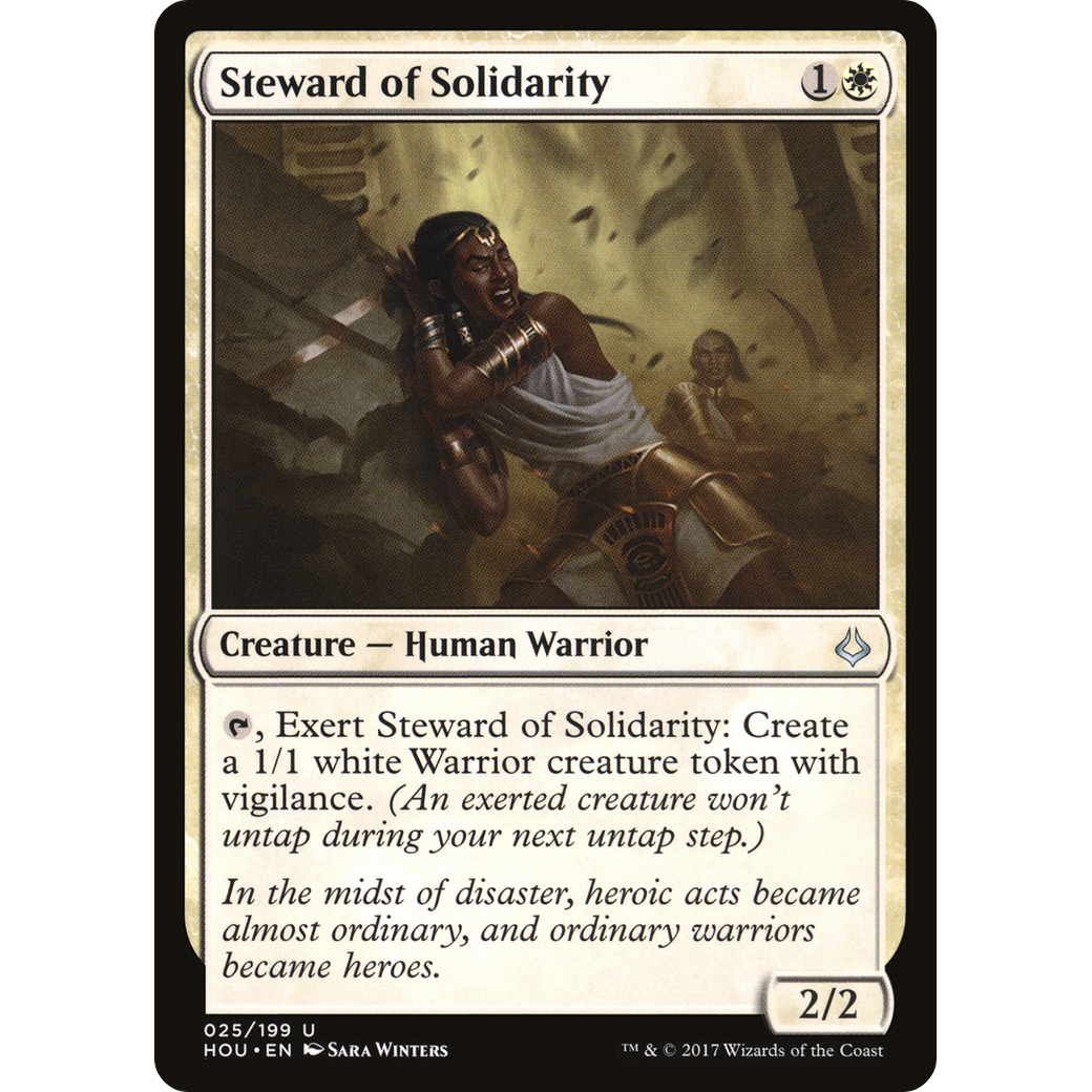 Steward of Solidarity (HOU-025) - Hour of Devastation Foil