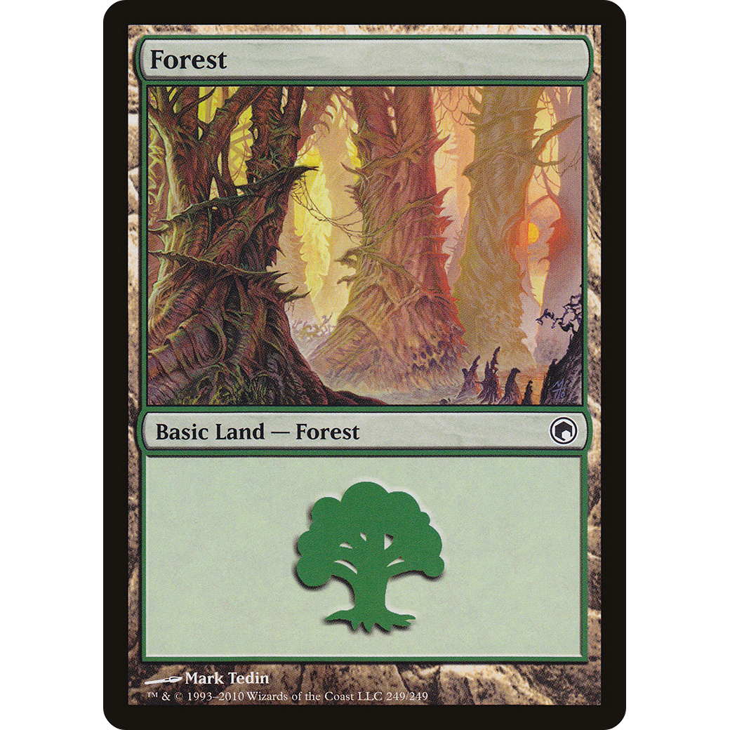 Forest (249) (SOM-249) - Scars of Mirrodin