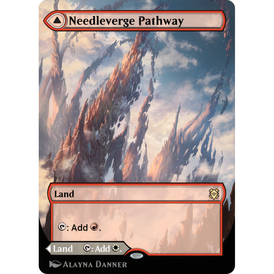 Needleverge Pathway // Pillarverge Pathway (ZNR-288†) - Zendikar Rising