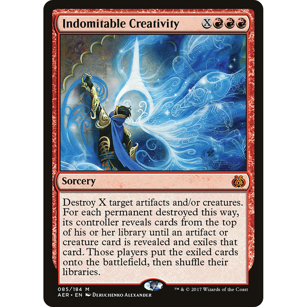 Indomitable Creativity (AER-085) - Aether Revolt Foil