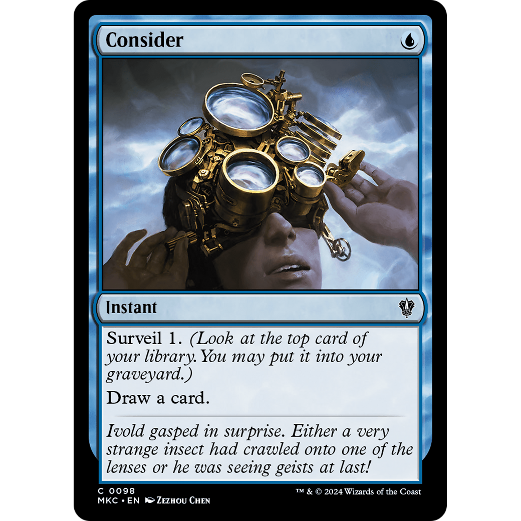 Consider (MKC-098) - Murders at Karlov Manor Commander