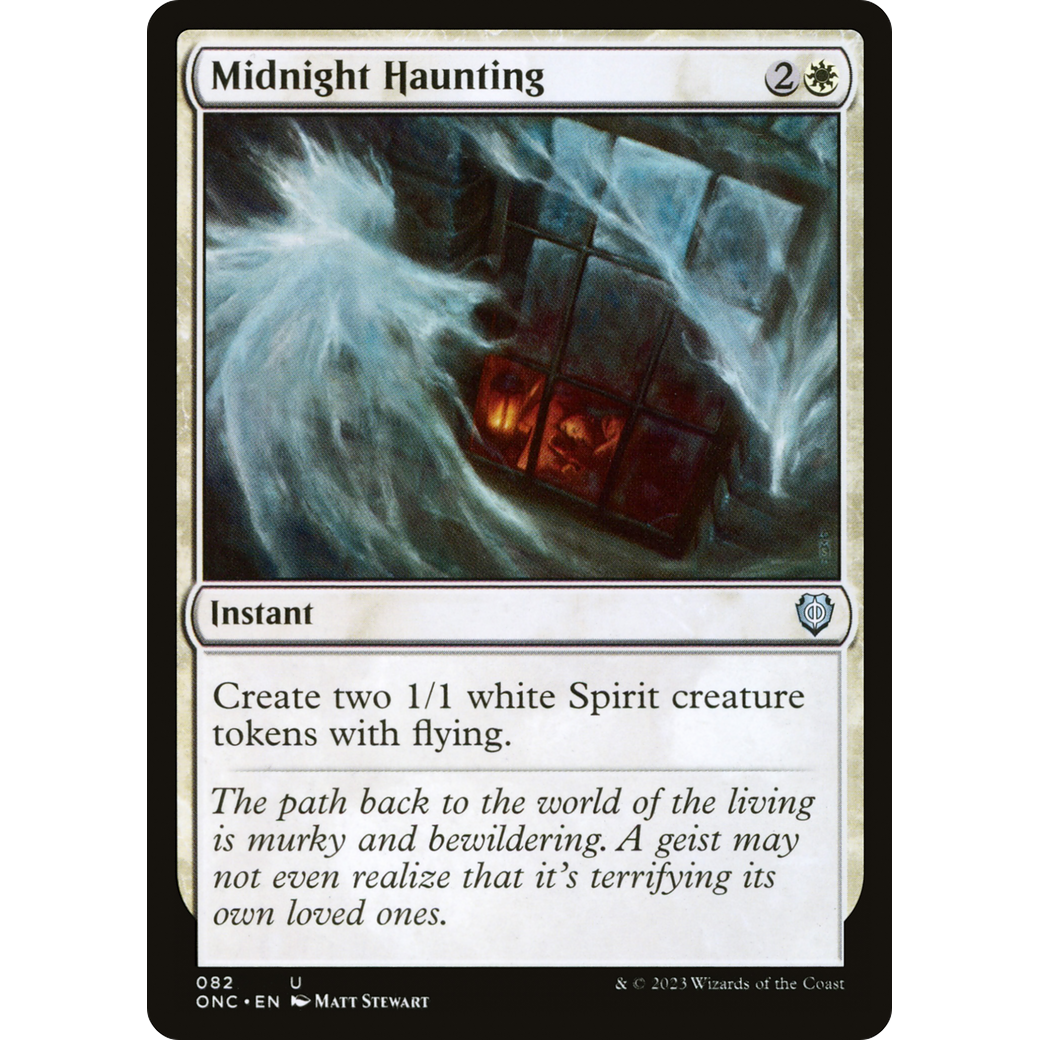 Midnight Haunting (ONC-082) - Phyrexia: All Will Be One Commander