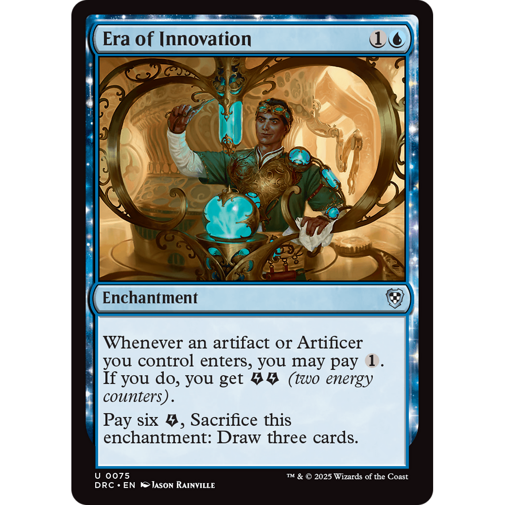 Era of Innovation (DRC-075) - Commander: Aetherdrift: (enchantment) Foil